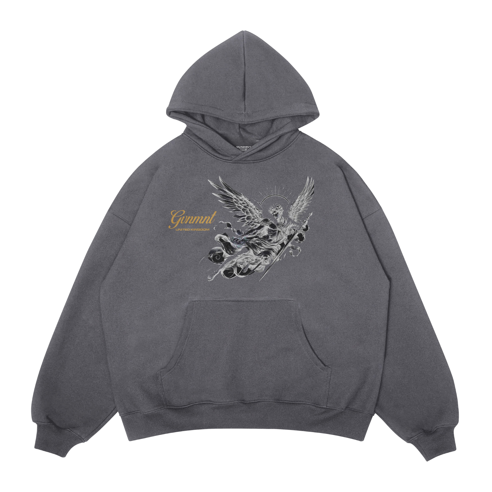 Spirit of GVNMNT Hoodie - Smoke Grey Spirit of GVNMNT Hoodie - Smoke Grey