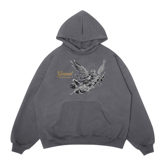 Spirit of GVNMNT Hoodie - Smoke Grey