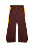 Striped Snap Pant - Brown/Yellow Striped Snap Pant - Brown/Yellow