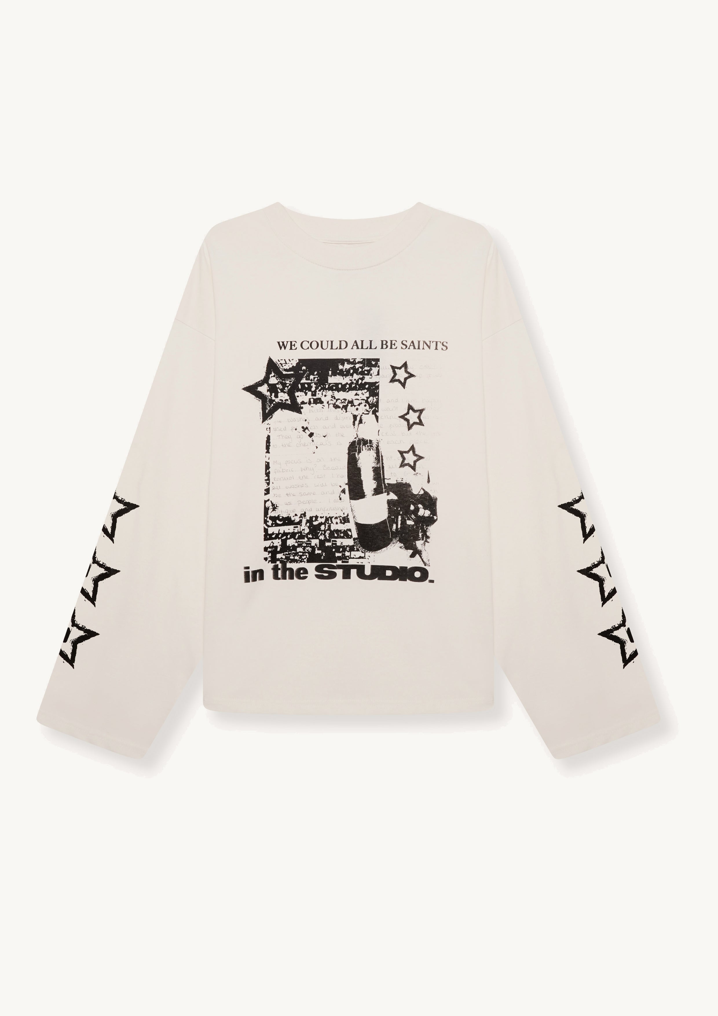 L/S Studio Saints Tee - Chalk White L/S Studio Saints Tee - Chalk White