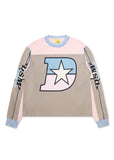 Supercross Long Sleeve - Pink/Grey Supercross Long Sleeve - Pink/Grey