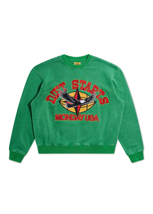 Compass Sweatshirt - Classic Green