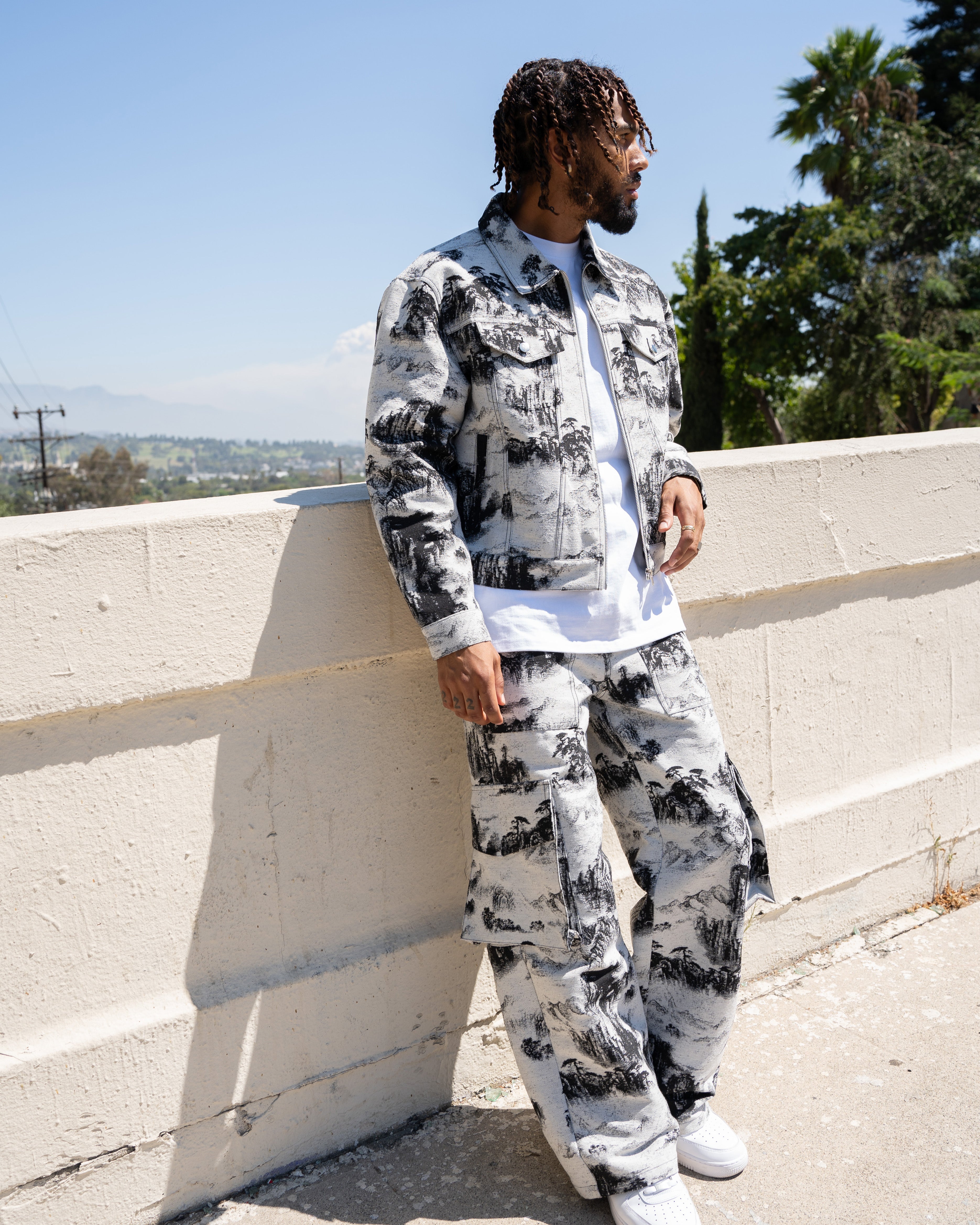 EPTM Tapestry Cargo Pants - Black EPTM Tapestry Cargo Pants - Black