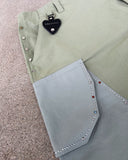 "Bella" Jeweled Cargo Short (Sage) "Bella" Jeweled Cargo Short (Sage)