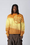 TEXTURED KNITWEAR - Yellow/Orange TEXTURED KNITWEAR - Yellow/Orange