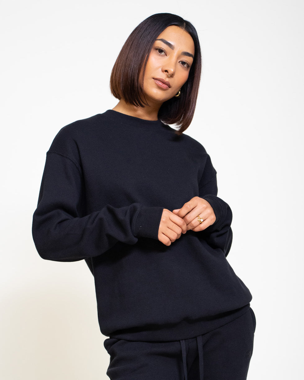 EPTM Thermal Sweatshirt - Black EPTM Thermal Sweatshirt - Black
