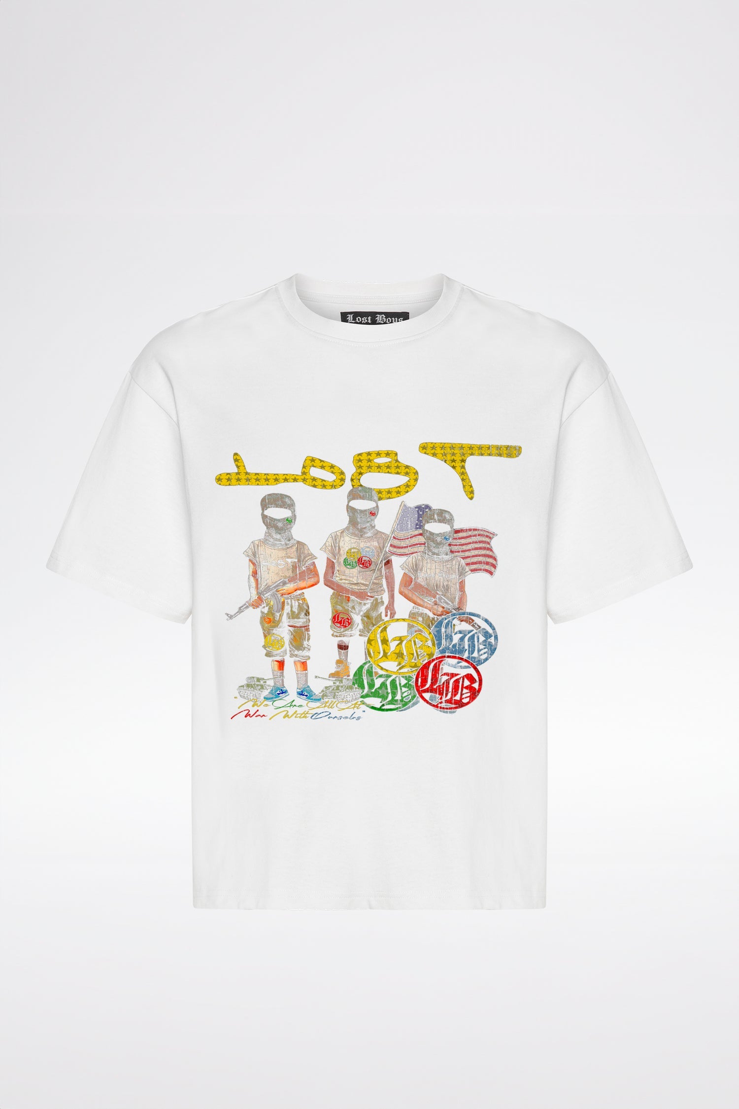 THE WAR WITHIN GRAPHIC TEE - White THE WAR WITHIN GRAPHIC TEE - White