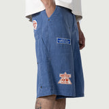 Twill Carpenter Short - Blue Twill Carpenter Short - Blue