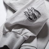 BIG ONE L/S - WASHED GREY BIG ONE L/S - WASHED GREY