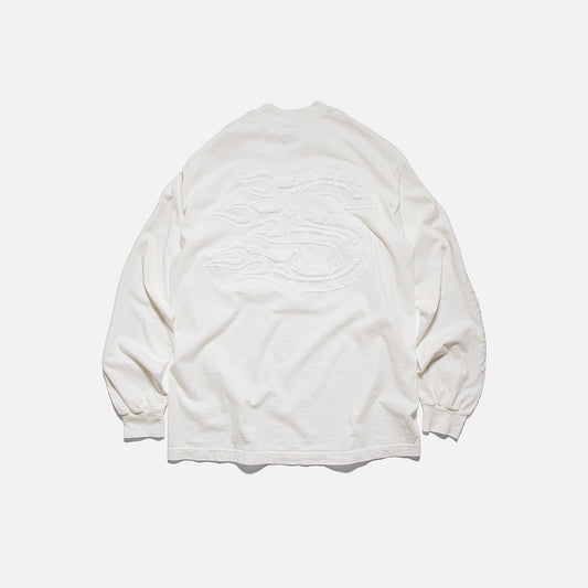 BLAZE L/S - VINTAGE WHITE / WHITE