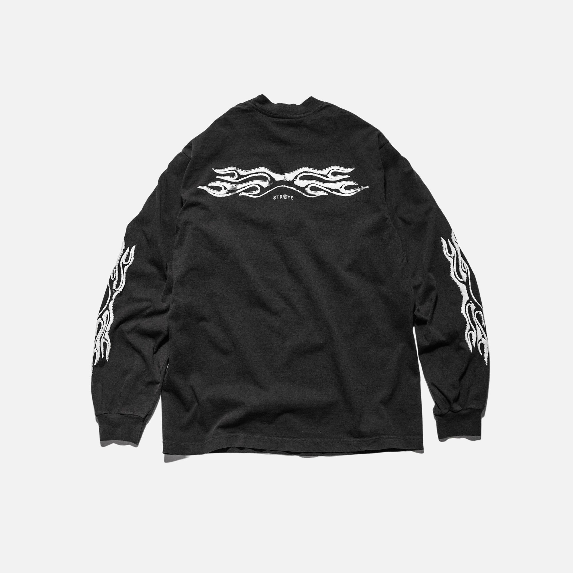 TRIBAL L/S - WASHED BLACK TRIBAL L/S - WASHED BLACK