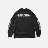 TRIBAL L/S - WASHED BLACK TRIBAL L/S - WASHED BLACK