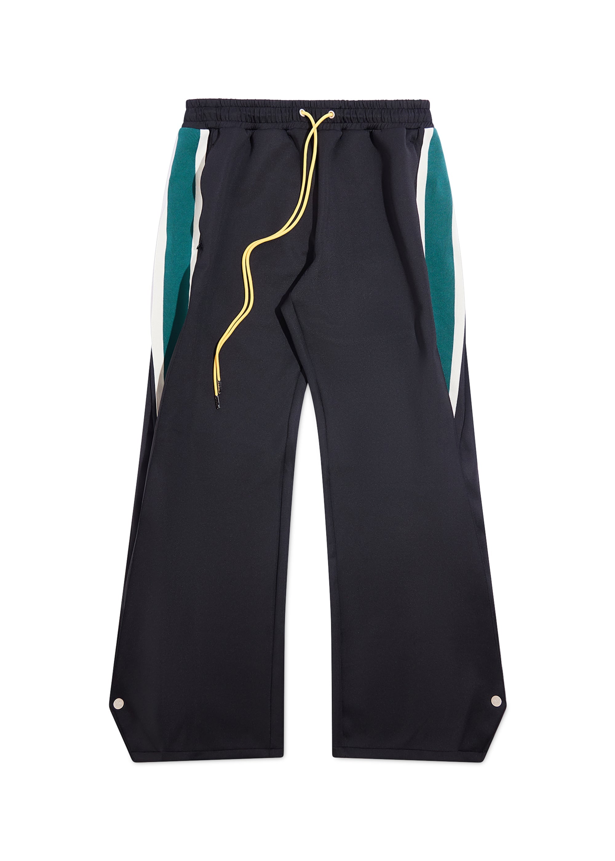 Striped Snap Pant - Black Striped Snap Pant - Black