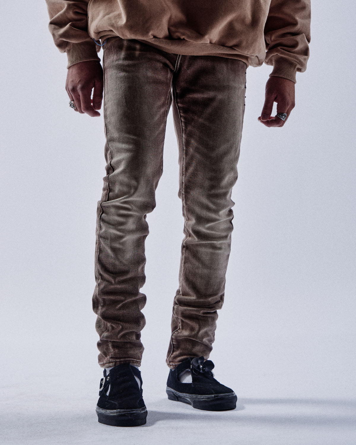 "Rehearsal" Core Denim (Slim) (Brown) "Rehearsal" Core Denim (Slim) (Brown)
