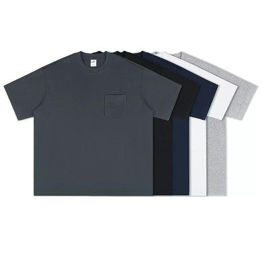 Oversized Pocket Cotton Tee