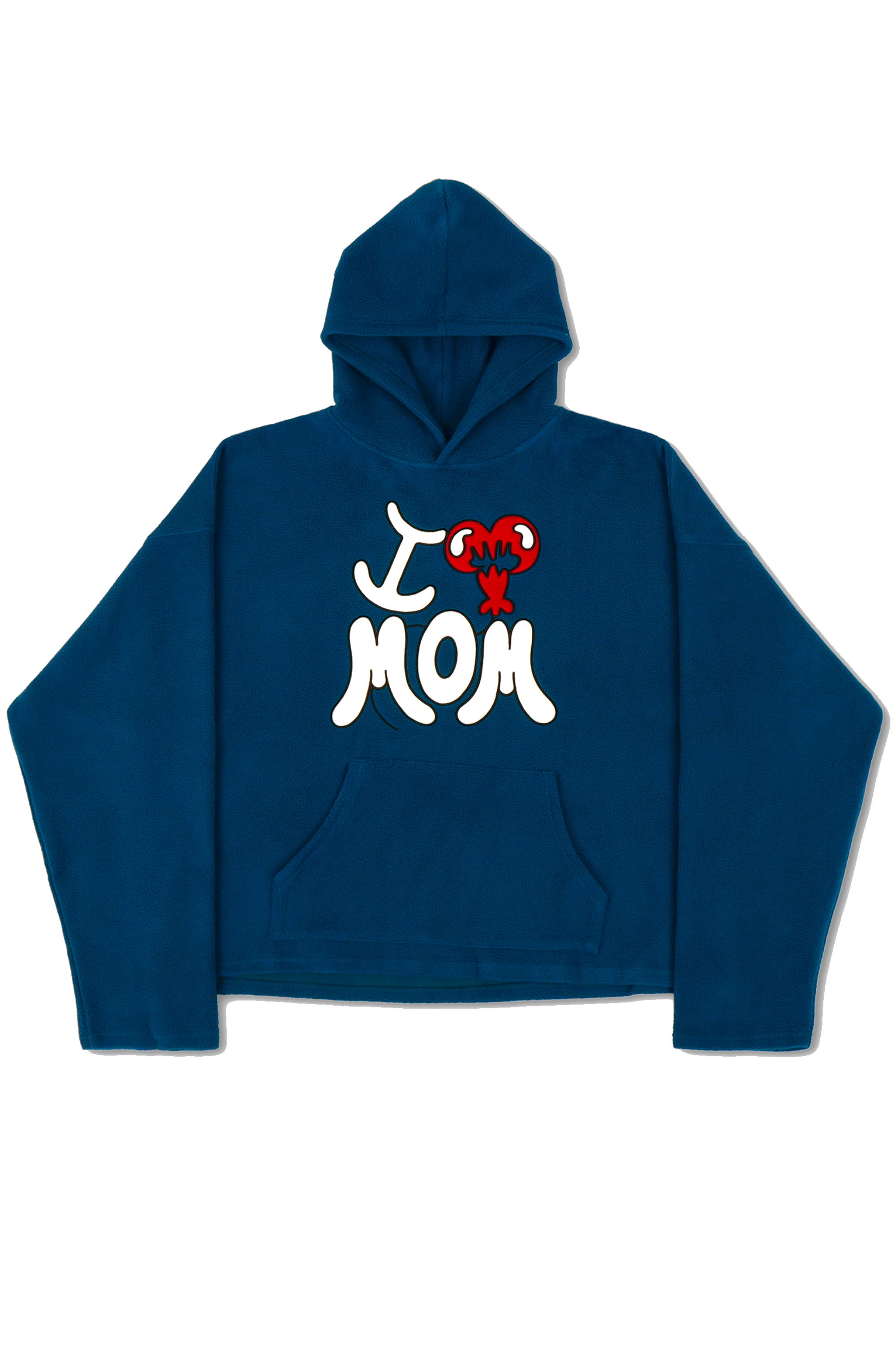 I LOVE MOM FLEECE HOODIE I LOVE MOM FLEECE HOODIE