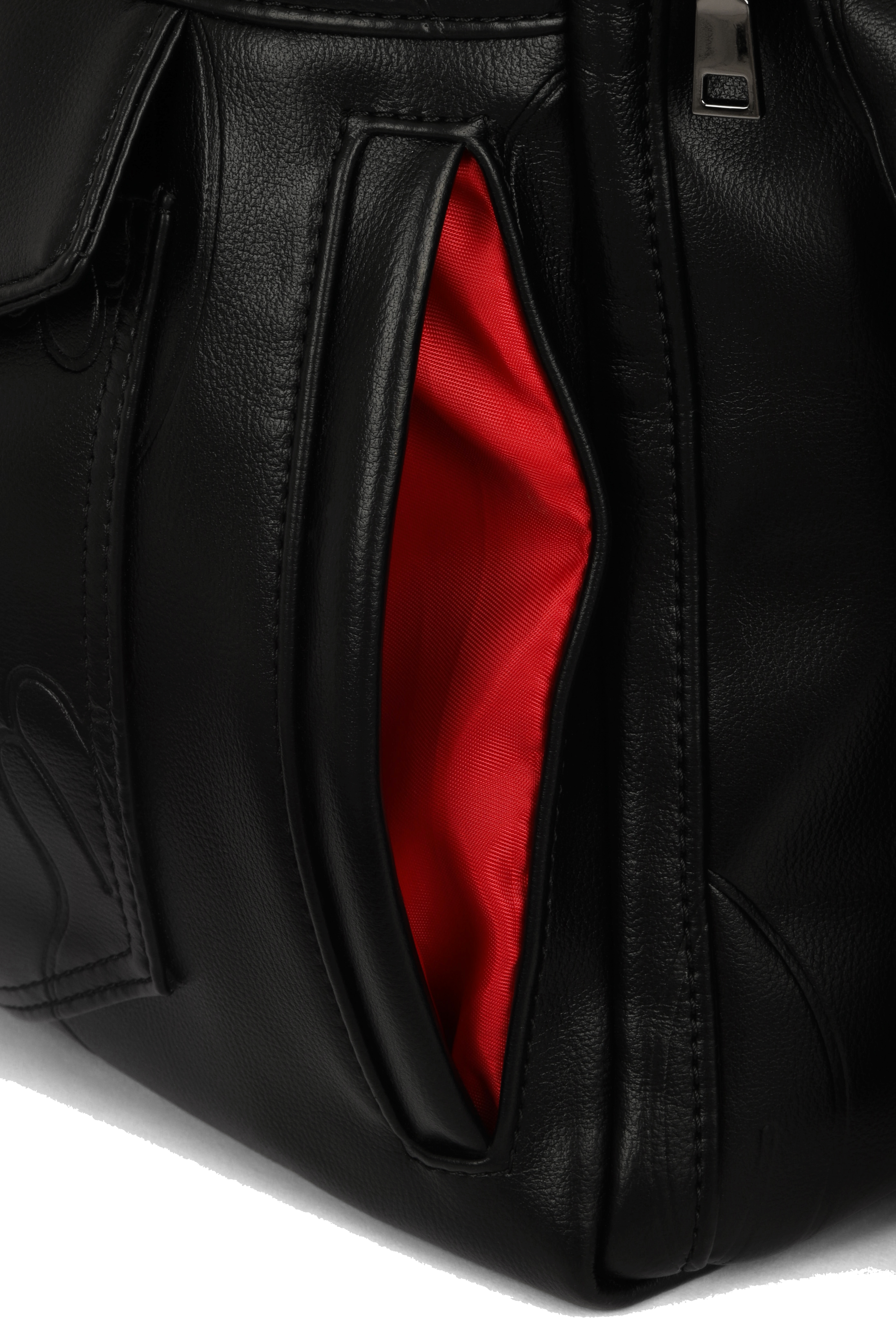 BLU BOY X DUSS WAYNE LEATHER SHIRT BAG BLU BOY X DUSS WAYNE LEATHER SHIRT BAG