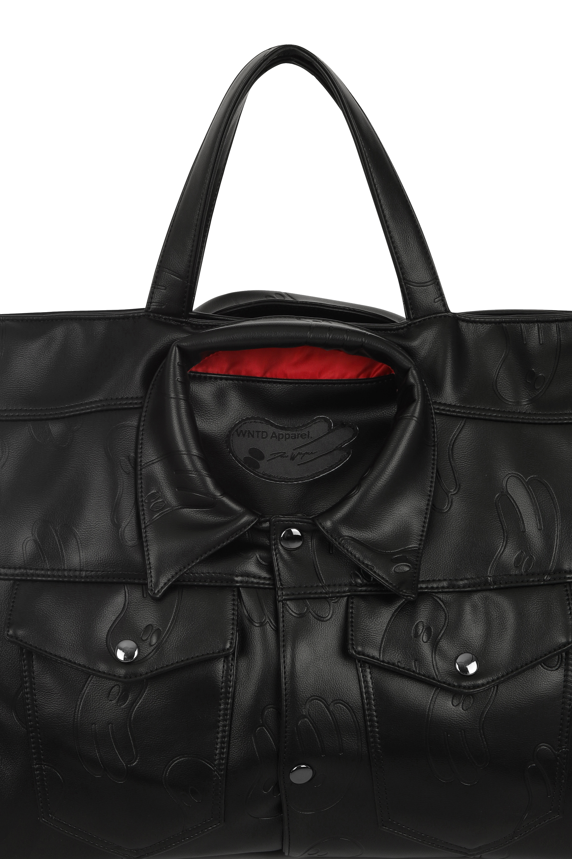 BLU BOY X DUSS WAYNE LEATHER SHIRT BAG BLU BOY X DUSS WAYNE LEATHER SHIRT BAG