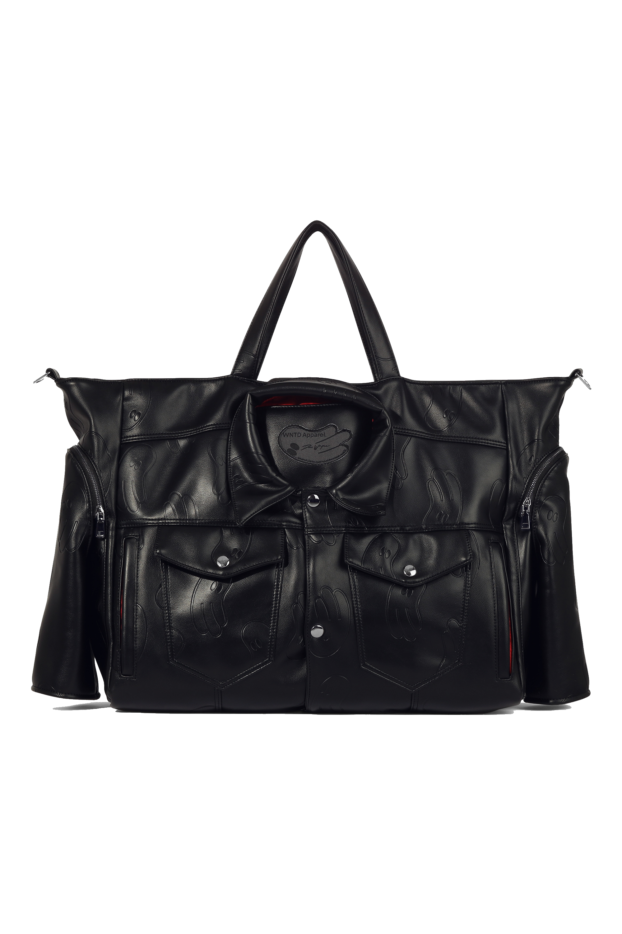 BLU BOY X DUSS WAYNE LEATHER SHIRT BAG BLU BOY X DUSS WAYNE LEATHER SHIRT BAG