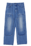 SNAP PANEL CARPENTER PANTS SNAP PANEL CARPENTER PANTS