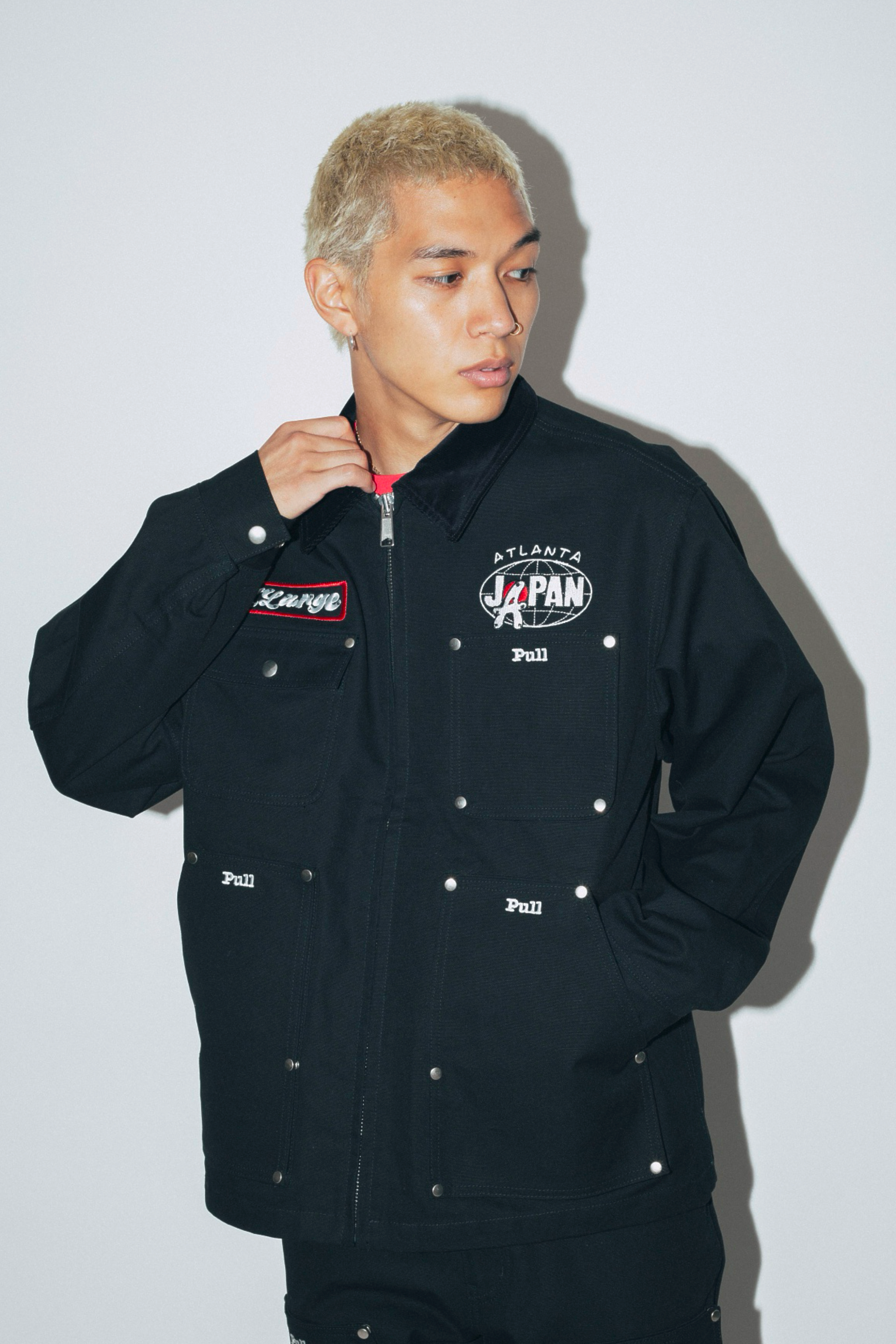 SNAP PANEL CARPENTER JACKET SNAP PANEL CARPENTER JACKET