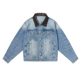 Embossed Logo Denim Jacket Embossed Logo Denim Jacket