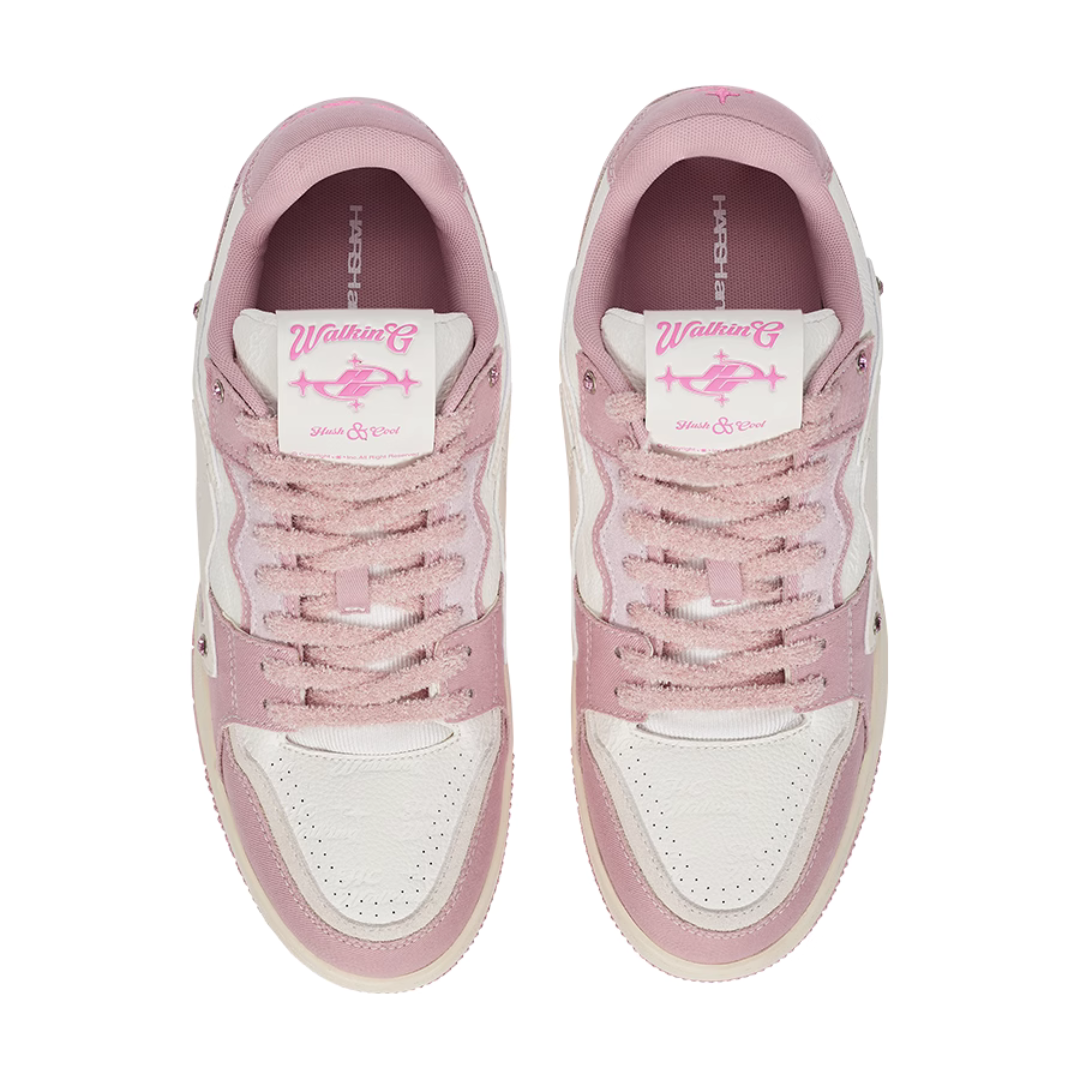 Star Ring Embroidered Logo Pink Shoes Star Ring Embroidered Logo Pink Shoes