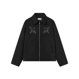 Jacquard Embroidered Patches Jacket Jacquard Embroidered Patches Jacket