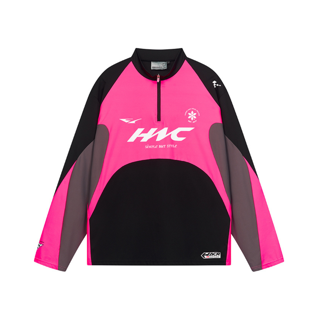 Cycling Colorblock Zipper Tee Cycling Colorblock Zipper Tee