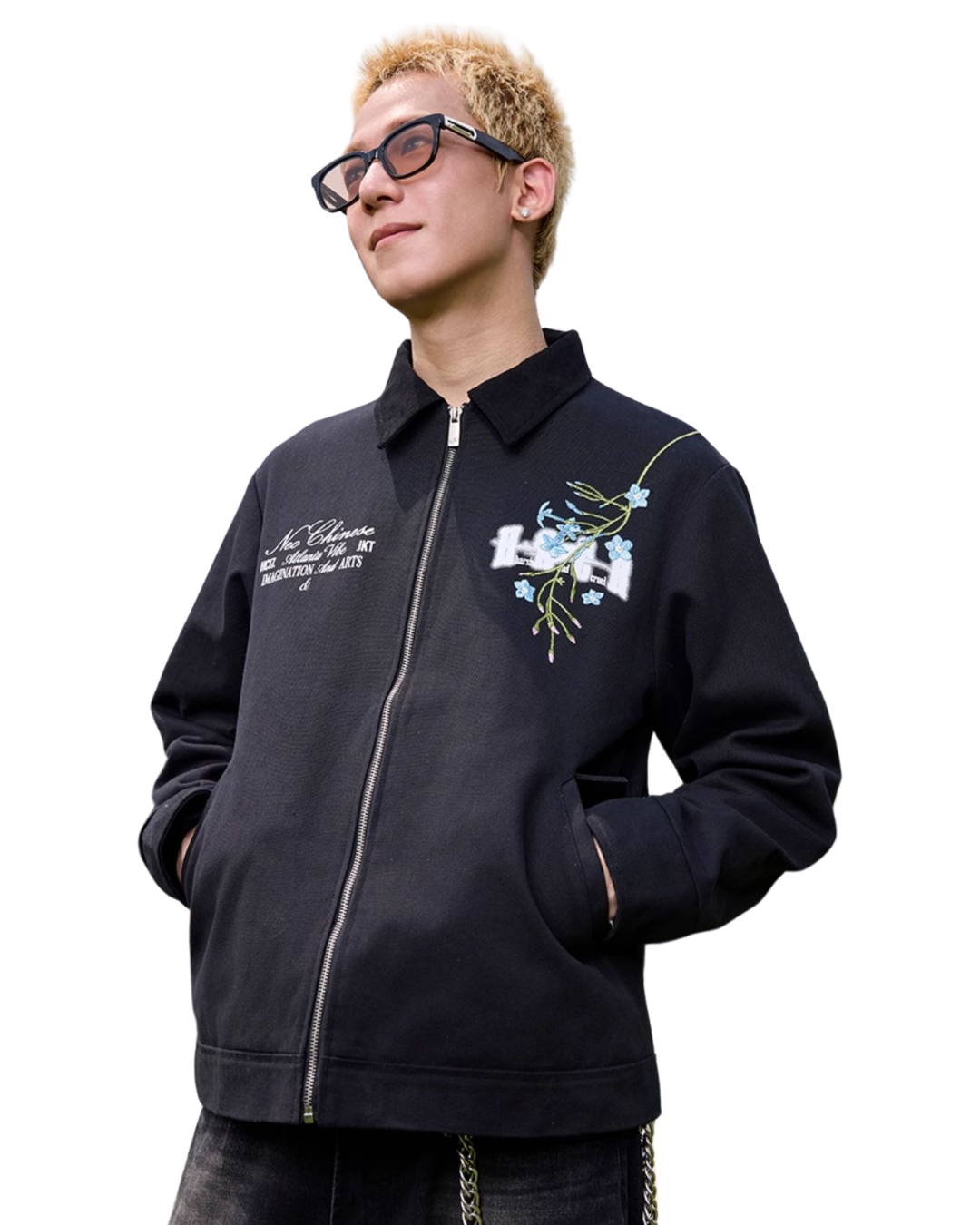 Vintage Floral Embroidered Collar Jacket Vintage Floral Embroidered Collar Jacket