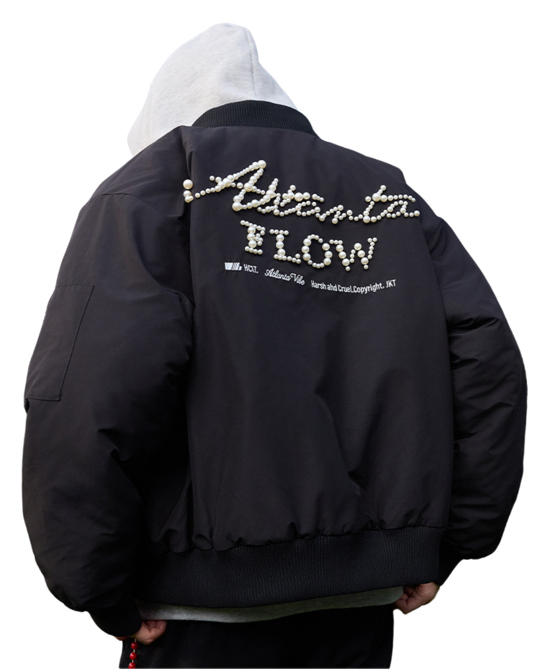 Pearl Script MA-1 Bomber Pearl Script MA-1 Bomber