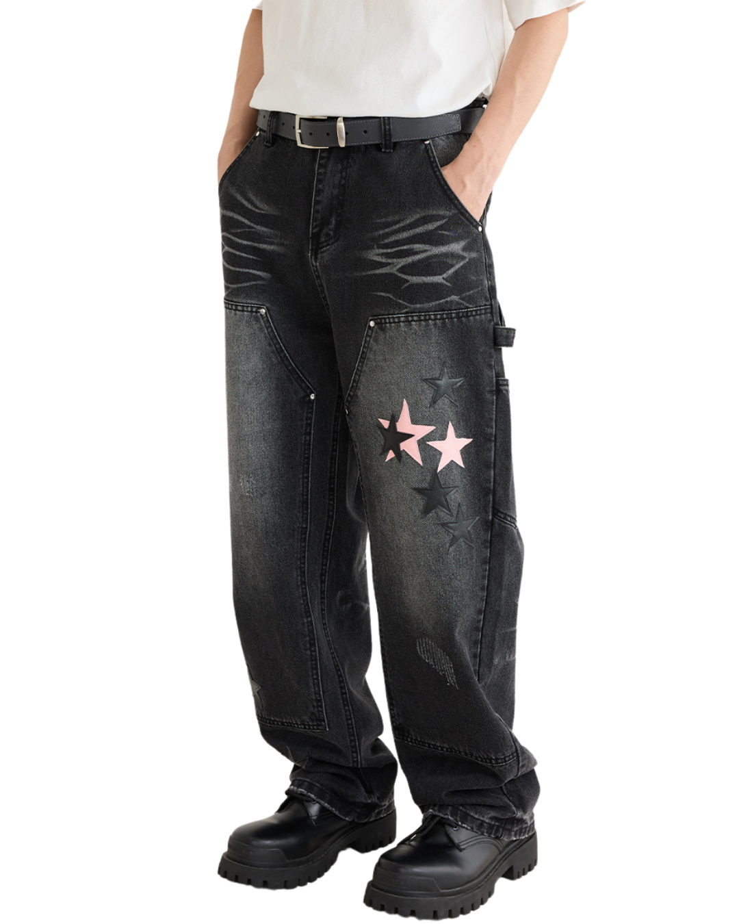 Vintage Star Patches Jeans Vintage Star Patches Jeans
