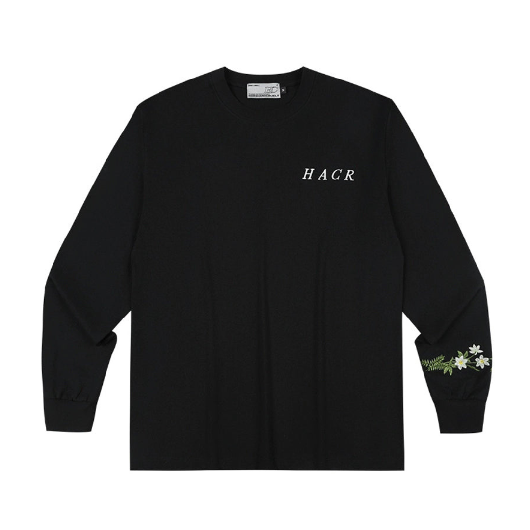 Embroidered Bracelet Long Sleeve Tee Embroidered Bracelet Long Sleeve Tee