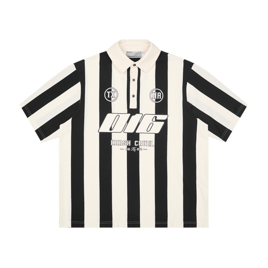 Striped Logo Jersey Shirt