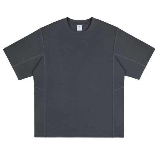 Cool Cotton Patchwork Loose Tee