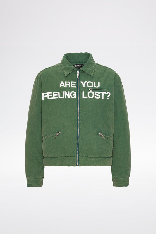 WASHED DETROIT JACKET - Washed Green