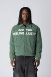 WASHED DETROIT JACKET - Washed Green WASHED DETROIT JACKET - Washed Green