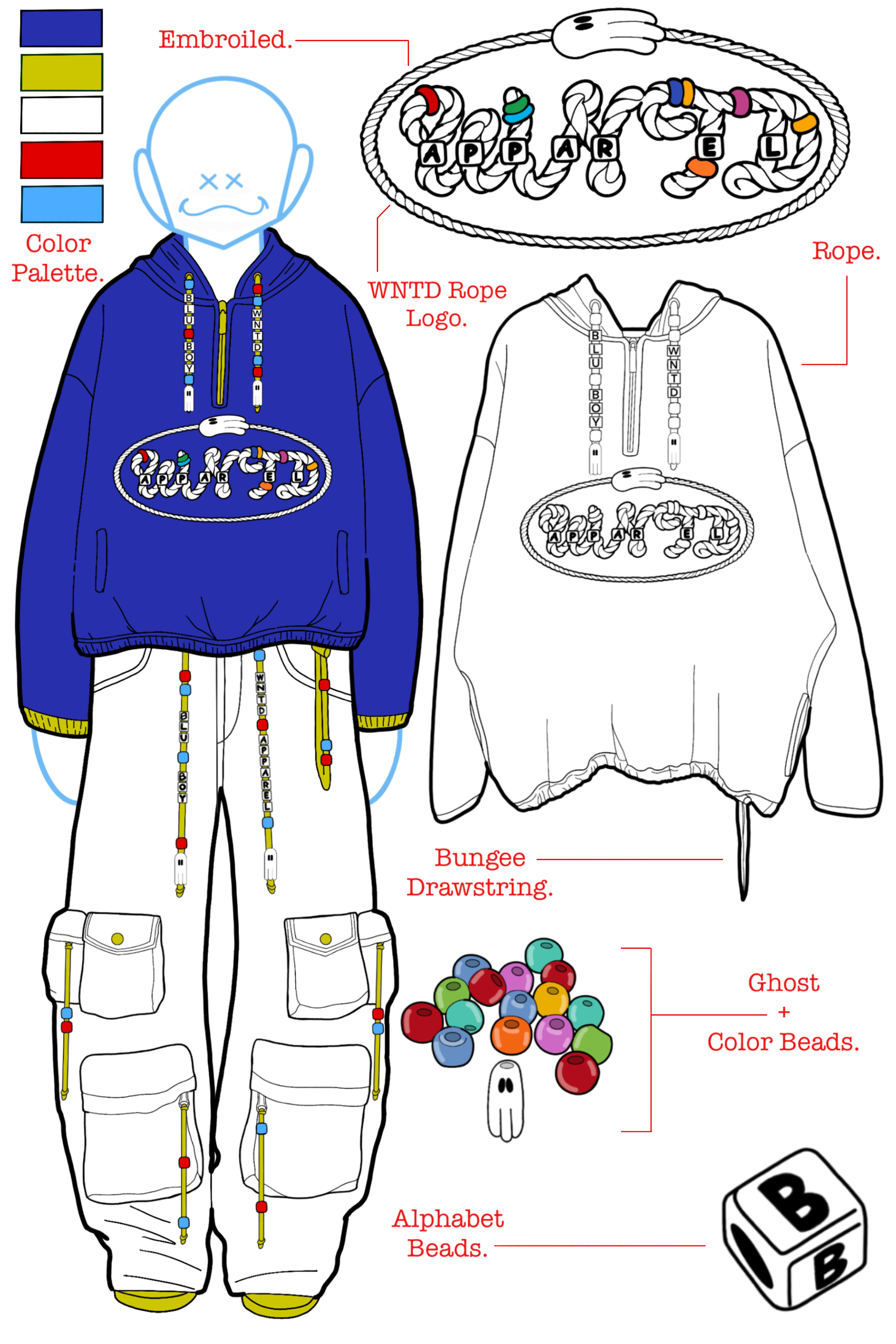 WNTD ROPE HOODIE WNTD ROPE HOODIE