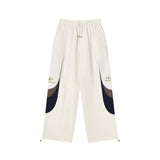 Spliced Contrast Stitching Track Pants Spliced Contrast Stitching Track Pants