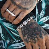 Diamond Puff Bracelet White Gold Diamond Puff Bracelet White Gold