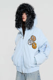 The lottery GT "Fur hooded canvas jacket" The lottery GT "Fur hooded canvas jacket"