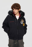 The lottery GT "Fur hooded canvas jacket" The lottery GT "Fur hooded canvas jacket"