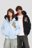 The lottery GT "Fur hooded canvas jacket" The lottery GT "Fur hooded canvas jacket"