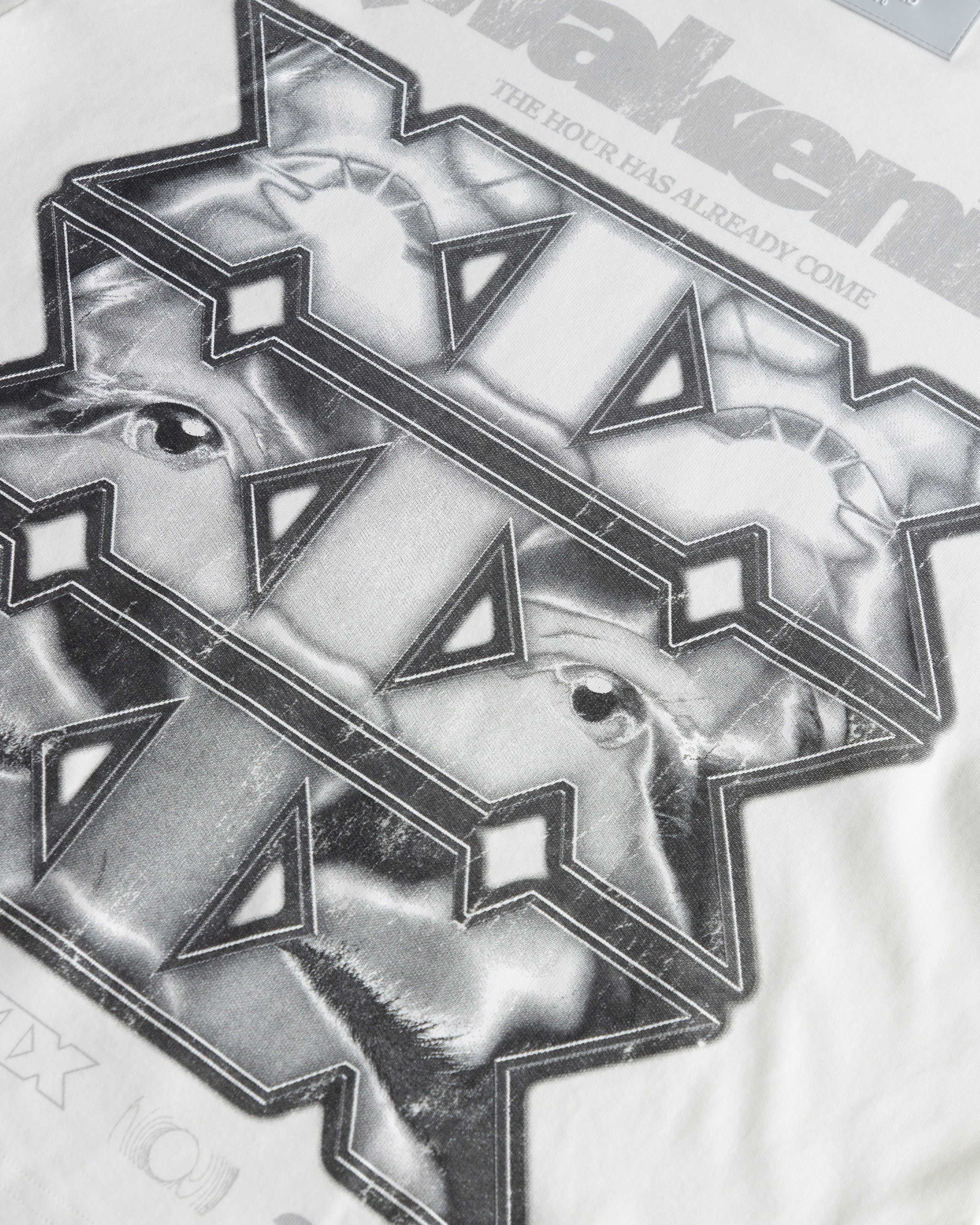 Agnus Dei Awakening Boxy Fit Tshirt White Agnus Dei Awakening Boxy Fit Tshirt White