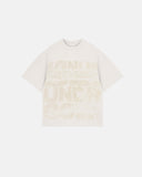 Agnus Dei Chrome Boxy Fit Tshirt Cream Agnus Dei Chrome Boxy Fit Tshirt Cream