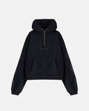 Agnus Dei Goth Half Zip Up Hoodie Vintage Black Agnus Dei Goth Half Zip Up Hoodie Vintage Black