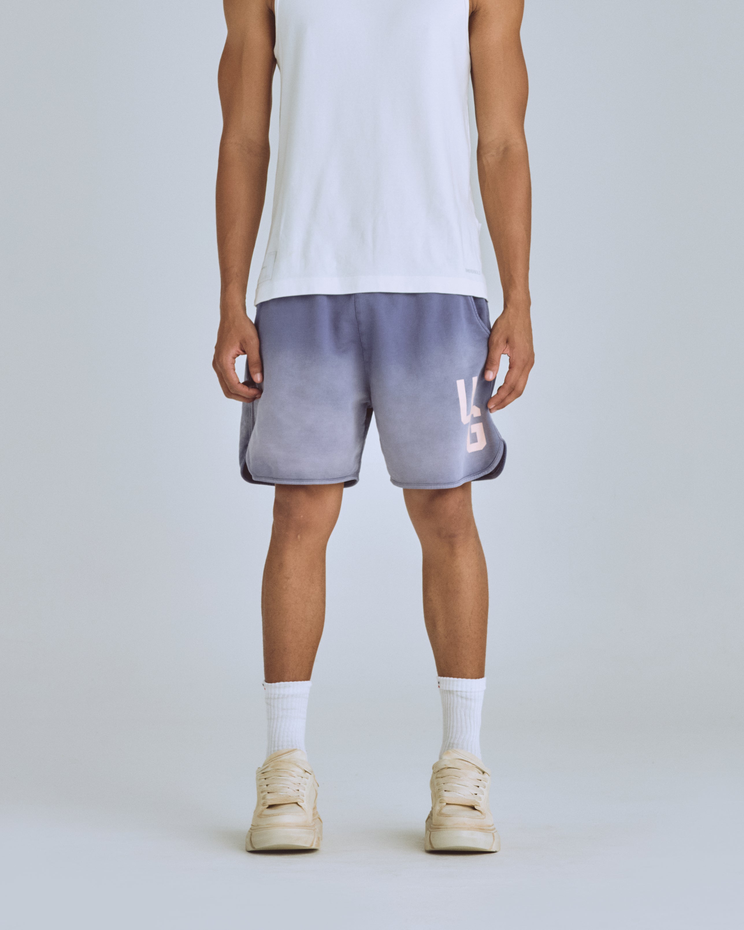 Agnus Dei UG Short Faded Purple Agnus Dei UG Short Faded Purple