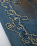Agnus Dei Undrgld Wide Jean Muddy Blue Agnus Dei Undrgld Wide Jean Muddy Blue