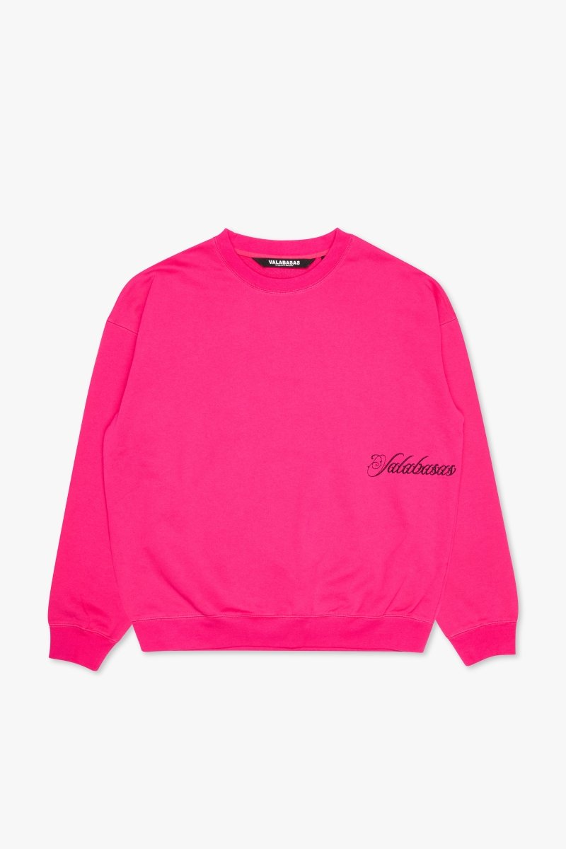 "ALLOY" CREW NECK FUSCHIA "ALLOY" CREW NECK FUSCHIA