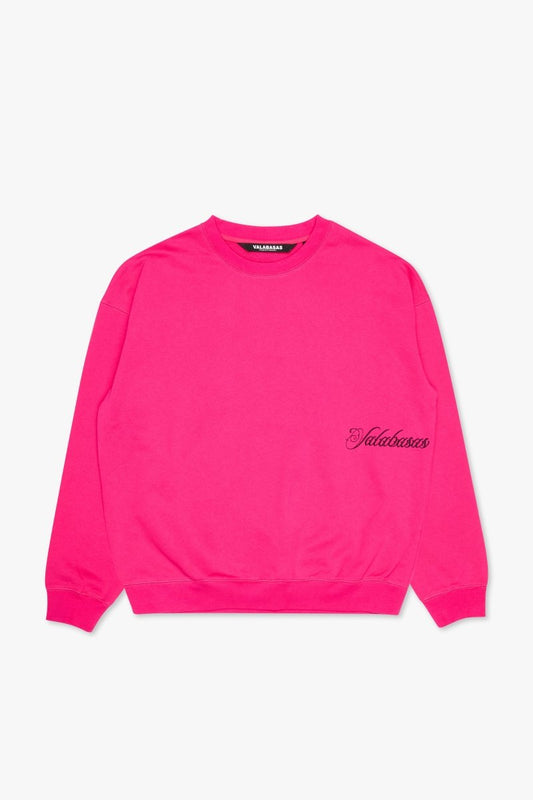 "ALLOY" CREW NECK FUSCHIA